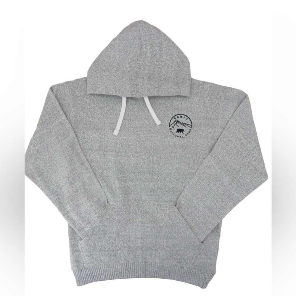 BANFF MT RUNDLE Super SOft Cotton Knit HOODY by Coastal Culture size XS